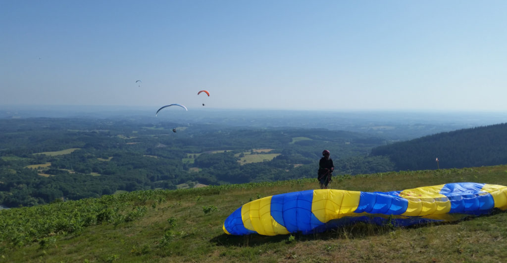 Parapente Lot Corrèze Dordogne Monédières