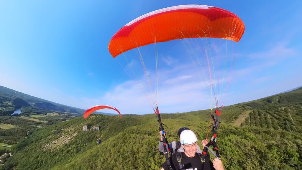 Parapente Baptême Lot Martel Souillac Brive vallée de la Dordogne